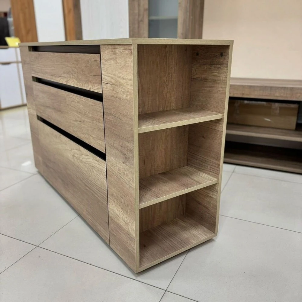 Комод "Энигма" КМ-06 Дуб каньон/Венге БН