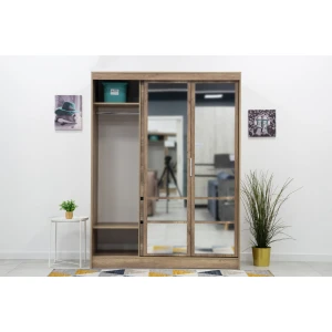 Шкаф купе "Энигма" ШКК-06 Дуб каньон/Венге БН