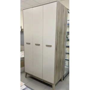 Шкаф 3 ств. "Скандика" ШК-09 Дуб смоки / Кашемир