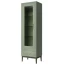 Шкаф-витрина "Гориция" ШР-1 Зеленый САМШИТ ЛАК