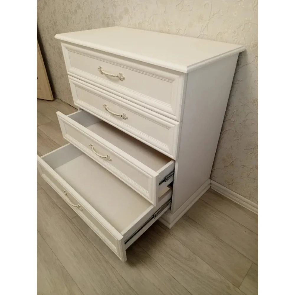 Комод "Грация" 4 ящ. Белый