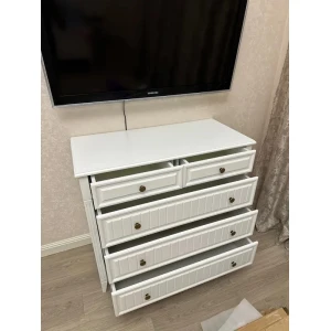Комод 5 ящ. "Мэгги " Белый КВ