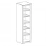 Шкаф пенал "Элана" Бодега белая