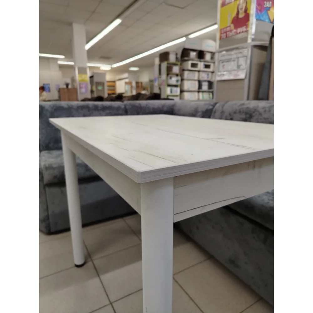 Стол обеденный "СО-3" Дуб Крафт Белый
