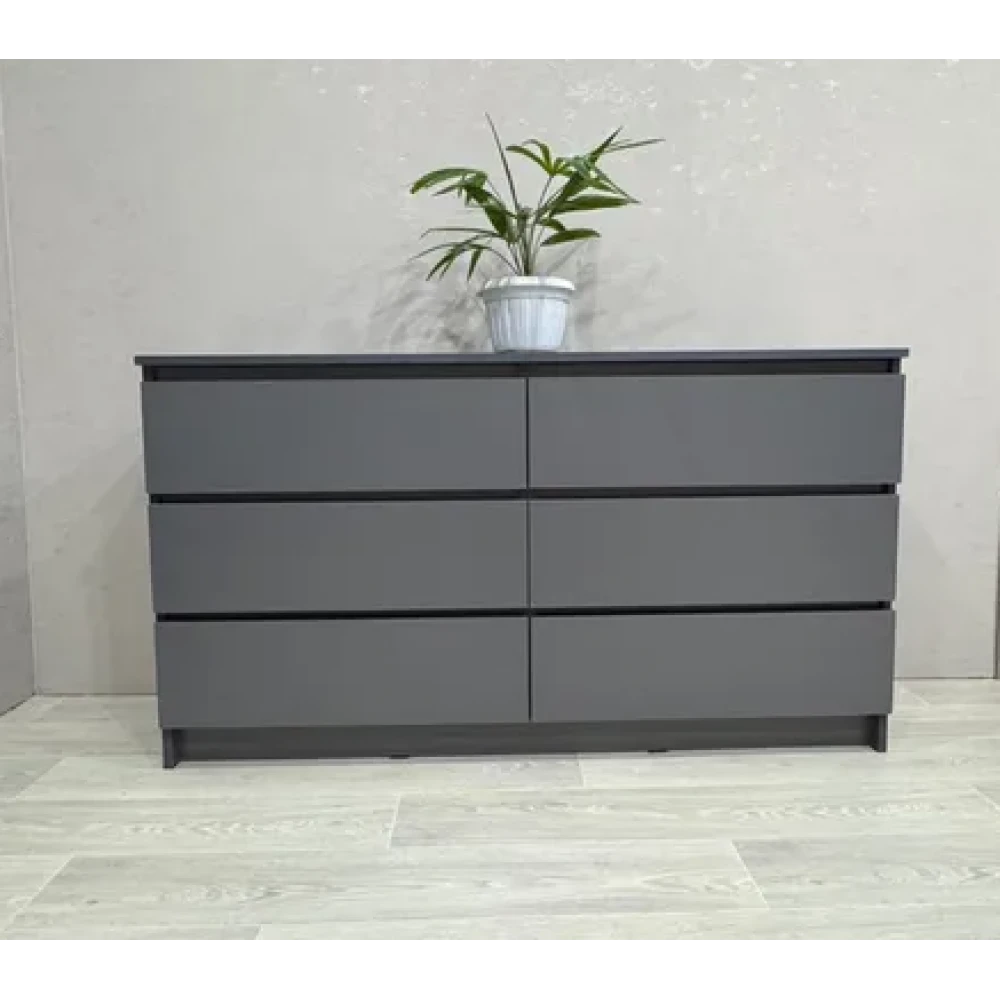Комод "Мори" МК 1380.6/2 Графит