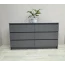 Комод "Мори" МК 1380.6/2 Графит