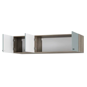 Шкаф навесной "Олива" ШКН-03 Дуб каньон/Шарли бриз MF11