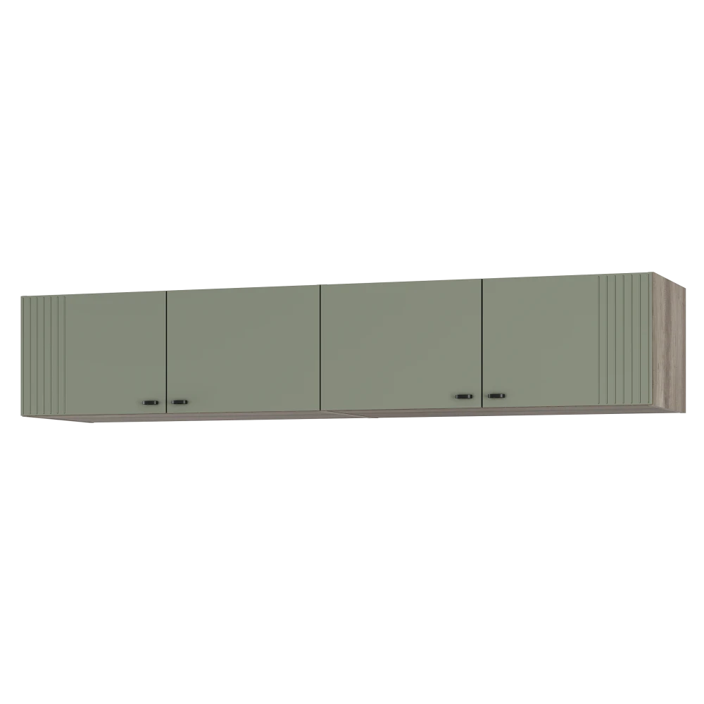 Шкаф навесной "Олива" ШКН-04 Дуб каньон/Эвкалипт MF12